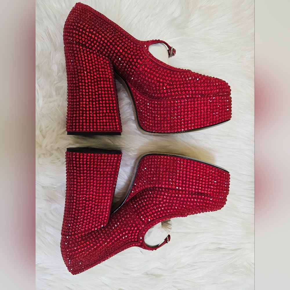 👠MARC JACOBS THE KIKI PLATFORM MARY JANE, THE WIZARD OF OZ - Picture 6 of 17